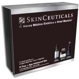 SKINCEUTICALS COFRE P-TIOX + AGE ADVANCED EYE + H.A. INTENSIFIER MULTIGLYCAN 15 ML (REGALO)