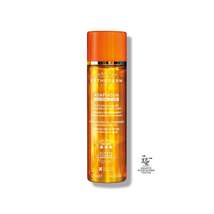 ie-05v458500-hydraprotective-golden-glow-sun-care-oil-125ml-rvb-shadow-web-jpg_fjrnsjq3yupndvb1 ESTHEDERM ADAPTASUN Golden Glow 125ml - Imagen 1