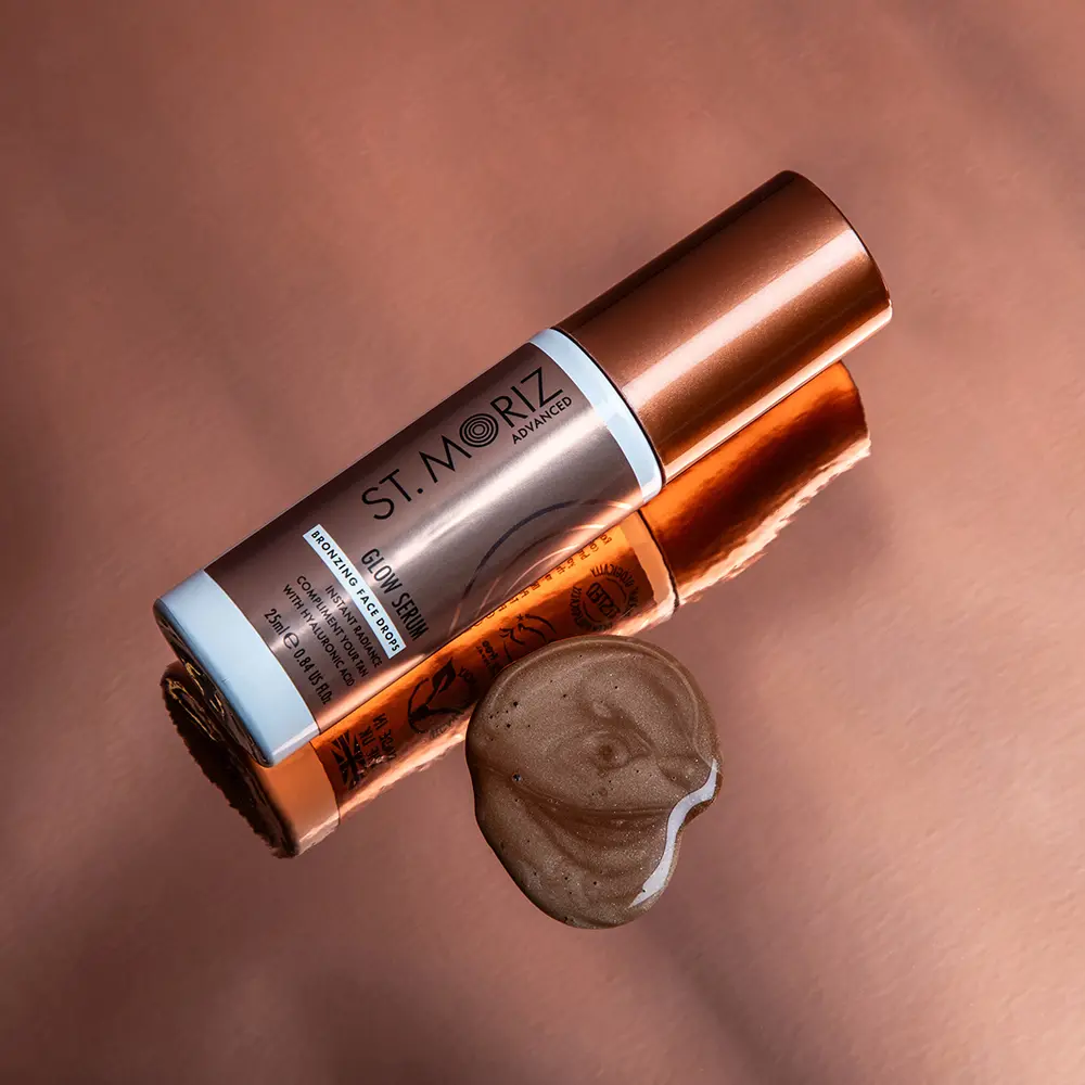 206905-3 ST. MORIZ SERUM GLOW GOTAS BRONCEADORAS FACIALES 25ML - Imagen 2