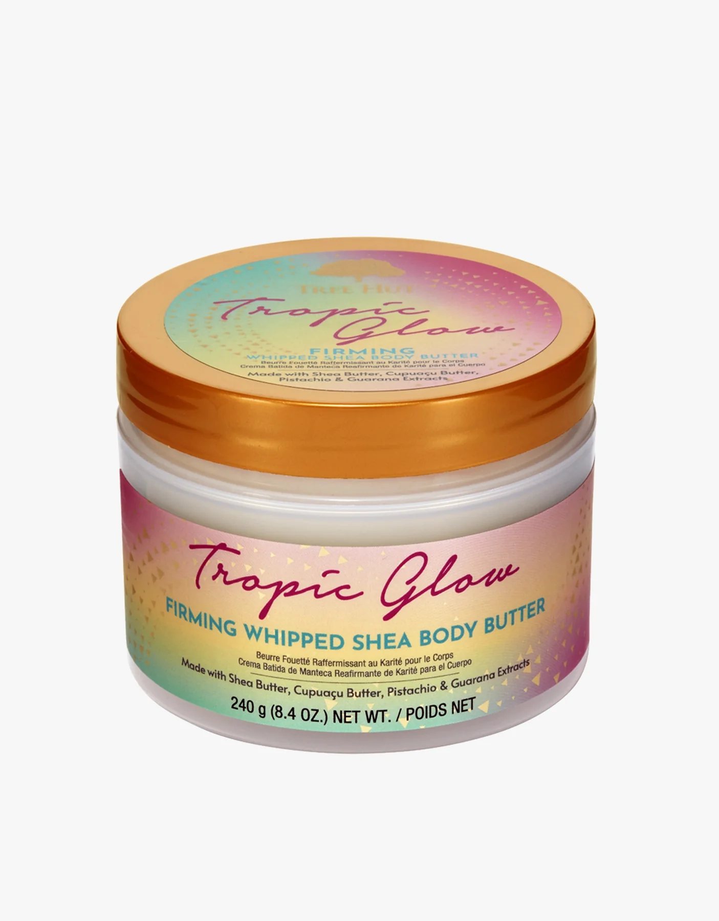 tropic-glow-whipped-shea-body-butter-angle_1800x1800 TREE HUT MANTECA CORPORAL TROPIC GLOW 240G - Imagen 1