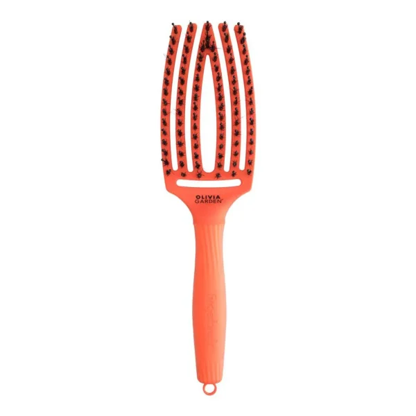 OLIVIA GARDEN CEPILLO FINGERBRUSH DOLCE VITA NARANJA - Imagen 1