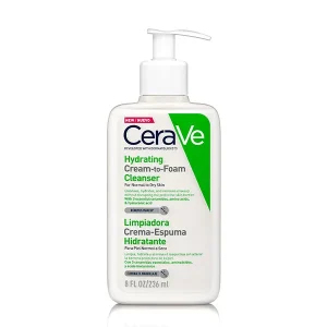 CERAVE LIMPIADOR CREMA HIDRATANTE ESPUMOSA 236ML
