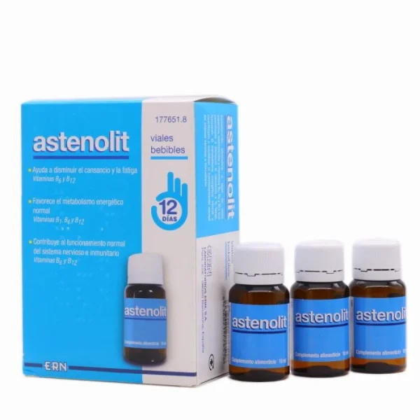 ASTENOLIT VIALES BEBIBLES 12 VIALES - Imagen 1