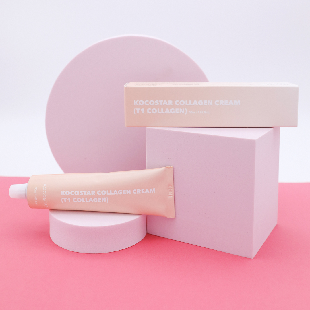 Collagen Cream_Mascarilla coreana Kocostar 1 KOCOSTAR T1 COLLAGEN 50ml - Imagen 3