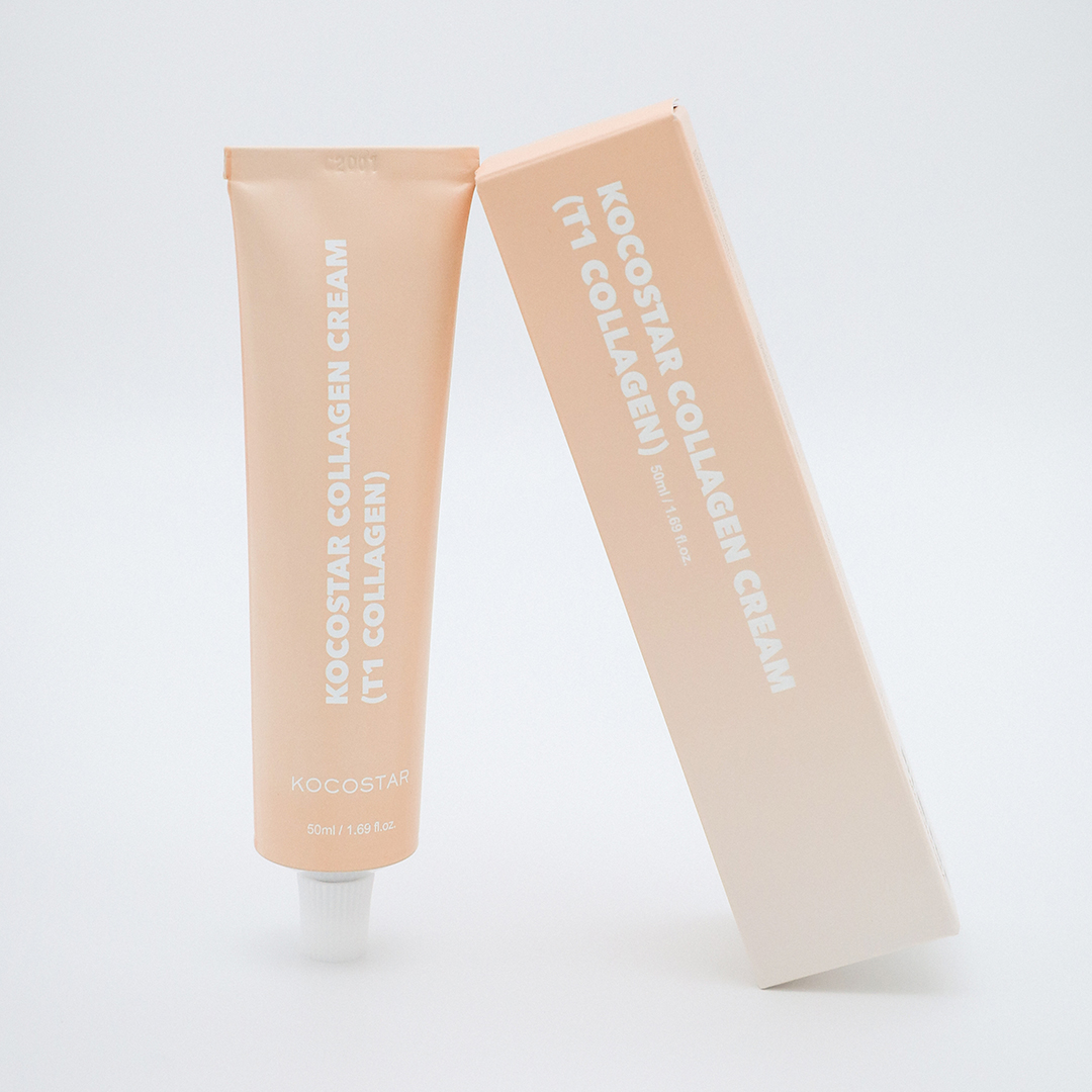Collagen Cream_Mascarilla coreana Kocostar 7 KOCOSTAR T1 COLLAGEN 50ml - Imagen 2