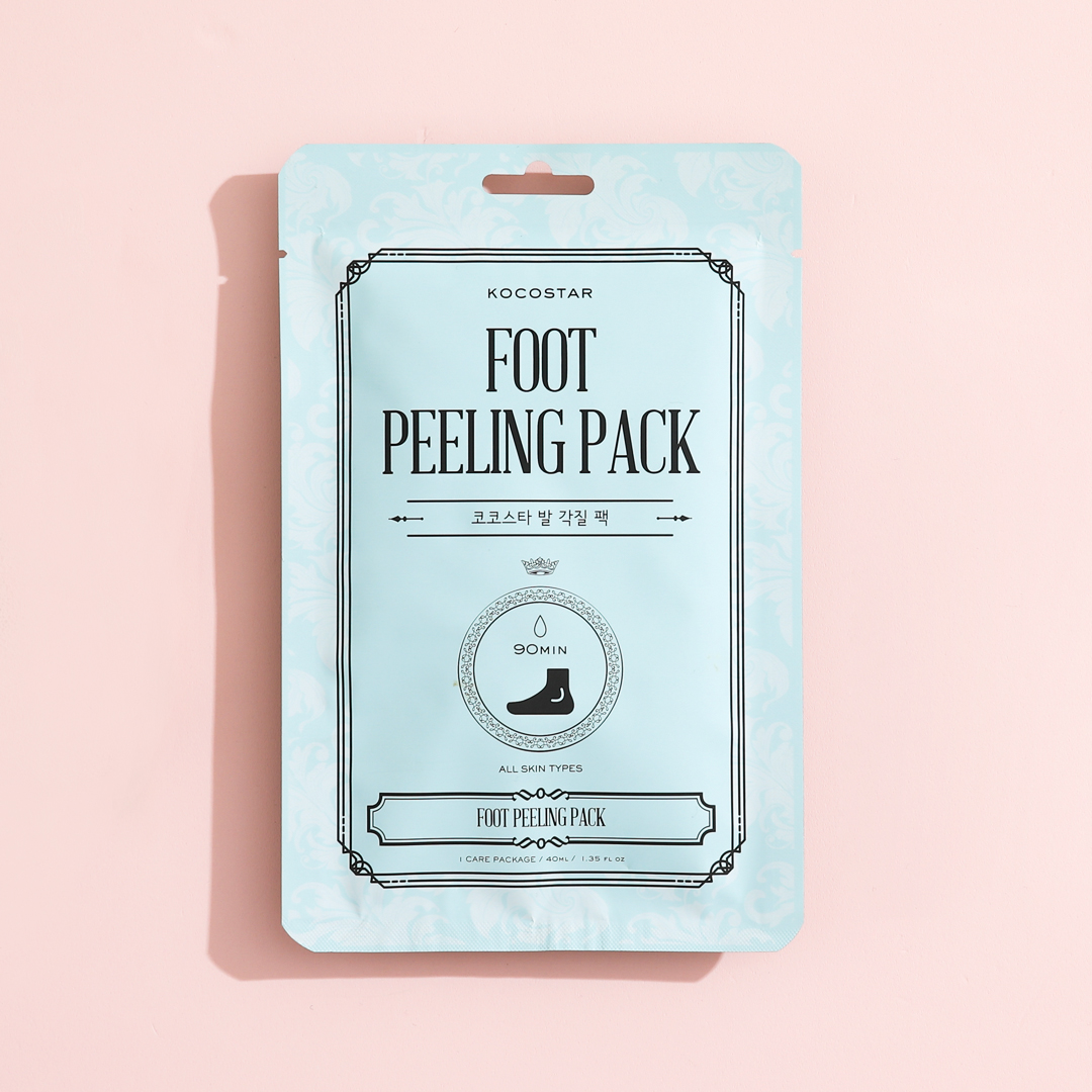 Foot Peeling Pack_Mascarilla coreana Kocostar 1 KOCOSTAR FOOT PEELING PACK 1 ud - Imagen 2