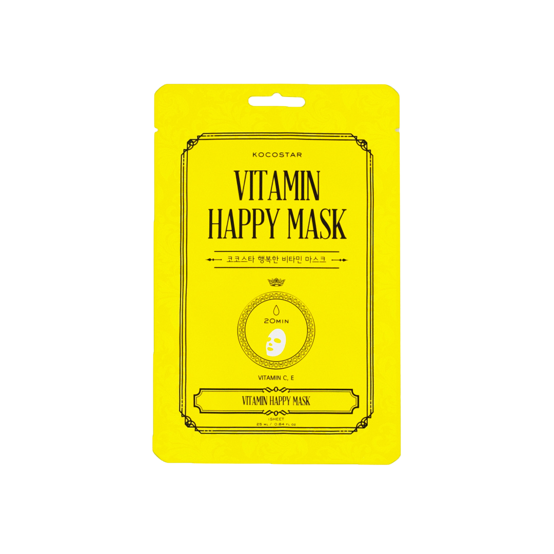 PNG KOCOSTAR VITAMIN HAPPY MASK 1 ud - Imagen 1