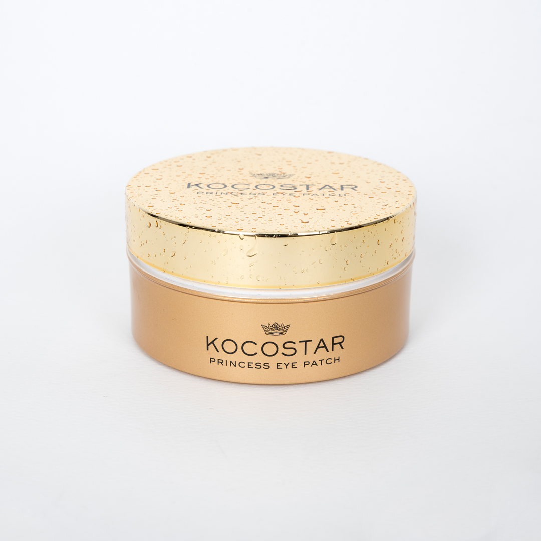 Princess Eye Patch Gold Caja_Mascarilla coreana Kocostar 1 KOCOSTAR PRINCESS EYE PATCH GOLD 60ud - Imagen 2