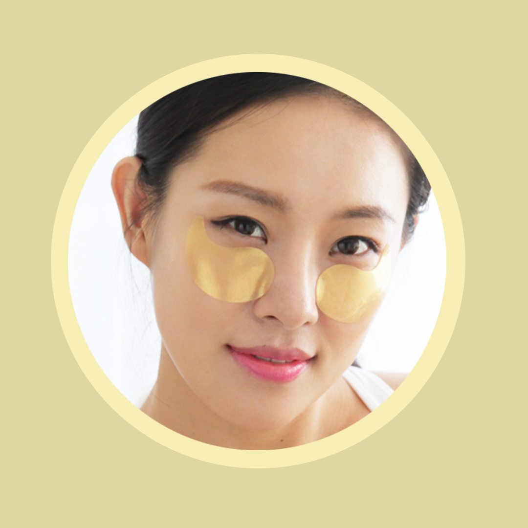 Princess Eye Patch_Mascarilla coreana Kocostar 2 KOCOSTAR PRINCESS EYE PATCH GOLD 1ud - Imagen 3