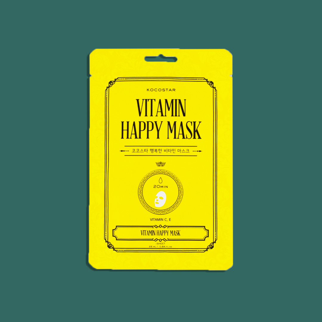 Vitamin Happy Mask_Mascarilla coreana Kocostar 1 KOCOSTAR VITAMIN HAPPY MASK 1 ud - Imagen 2