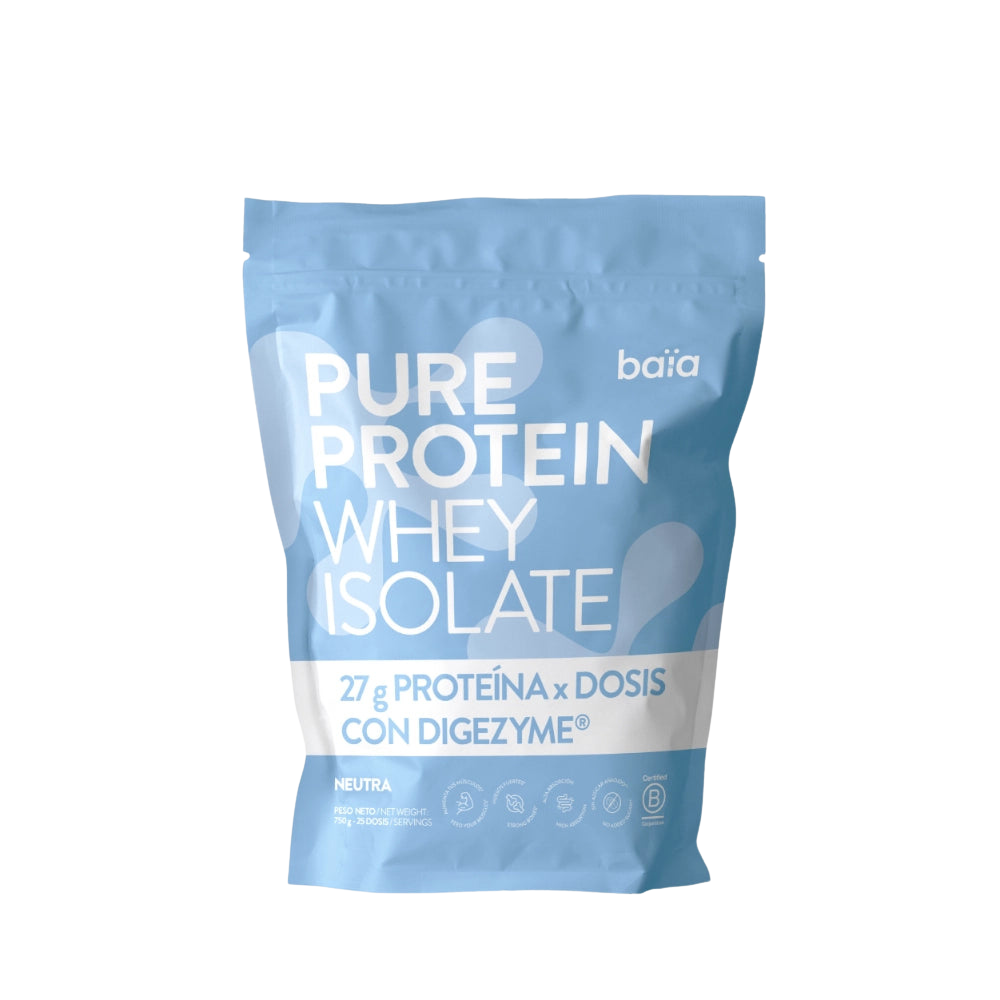 632a135d-df41-4e0a-8ff3-af262ffd5ff0 BAIA FOOD Pure Protein Whey Isolate Neutro 750g - Imagen 1