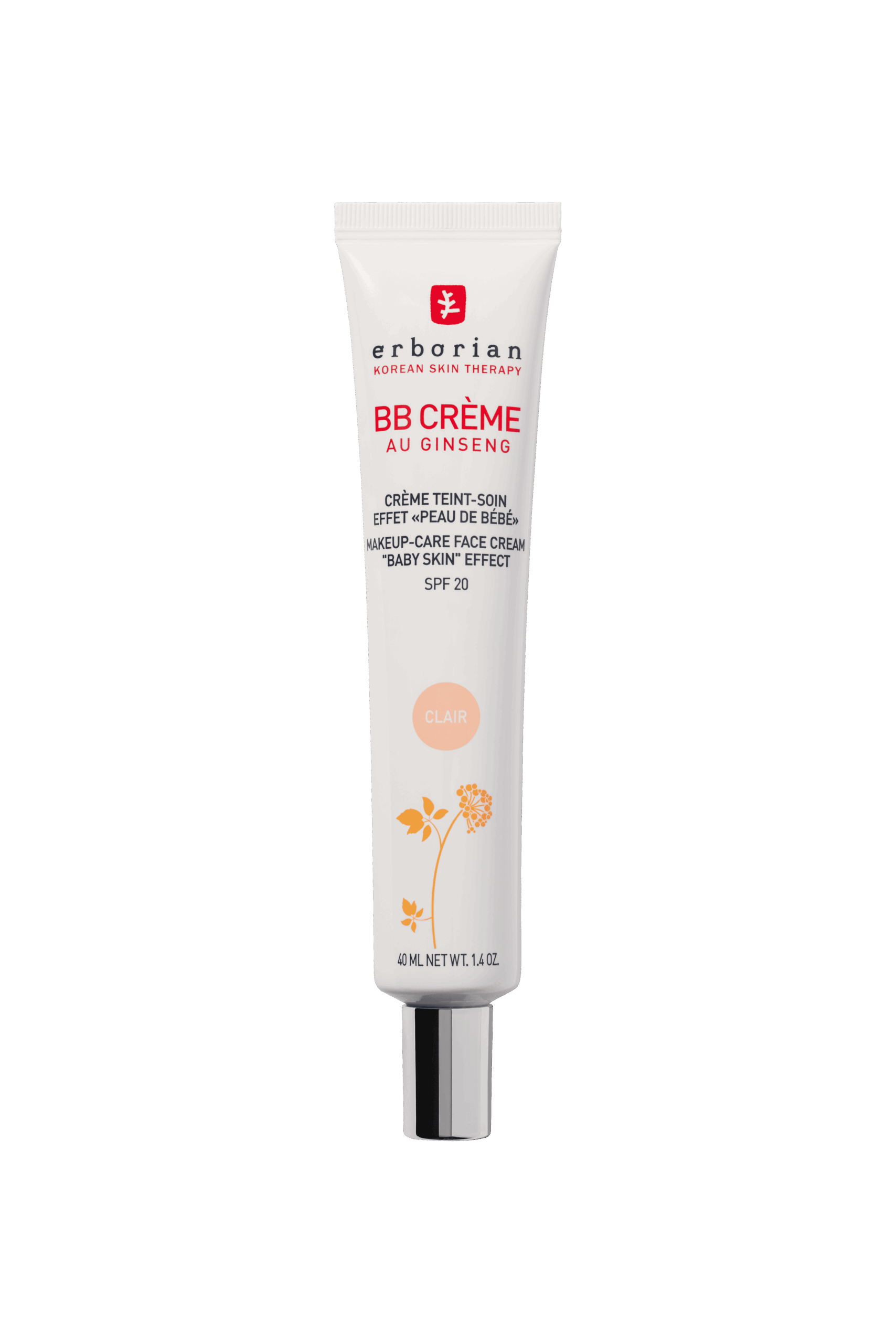 BB CREME 40ML CLAIR ERBORIAN BB CREME CLAIR 40ml - Imagen 1