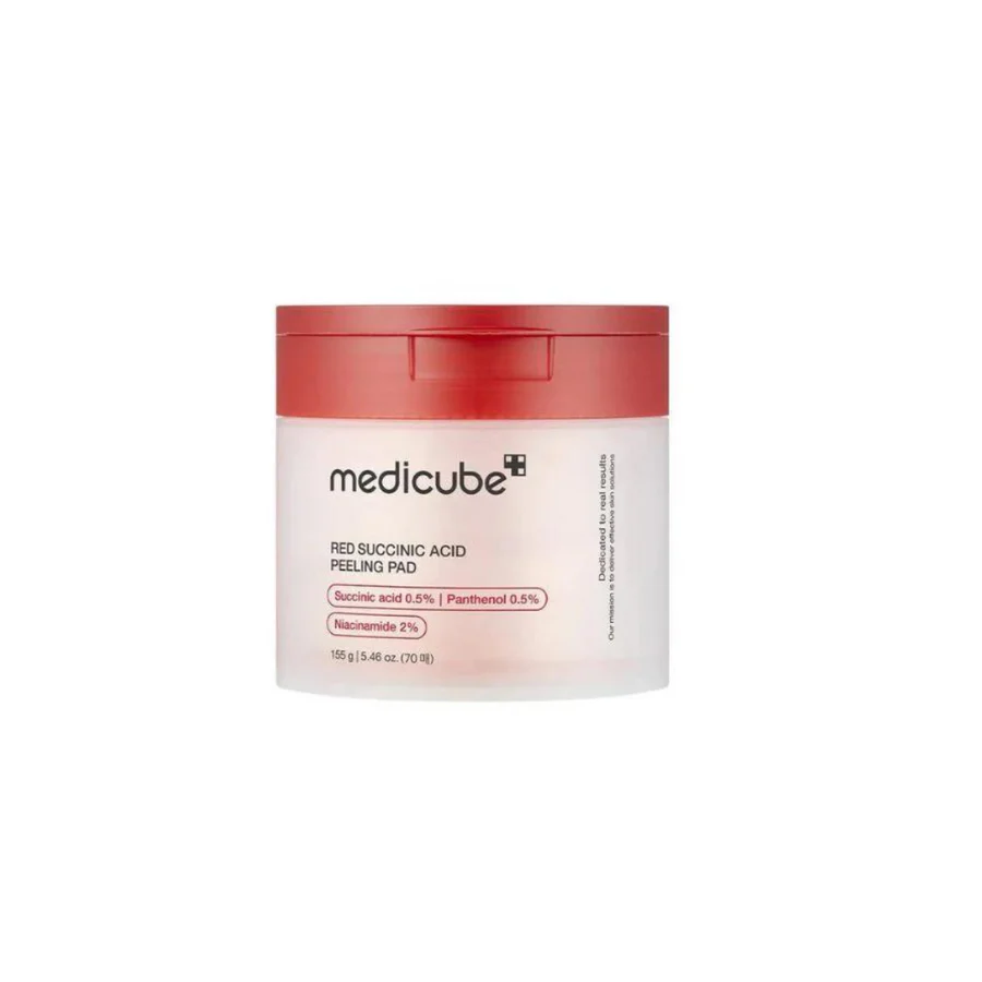 Disenosintitulo_8 MEDICUBE RED SUCCINIC ACID PEELING PAD 70 pcs - Imagen 1