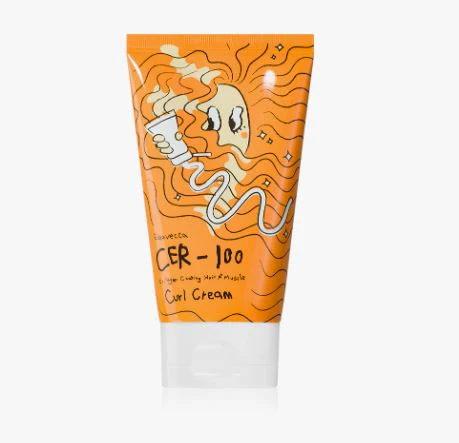 elizabecca_curl_cream4 ELIZAVECCA CER-100 Collagen Coating Hair A+ Muscle Curl Cream 120ml - Imagen 1