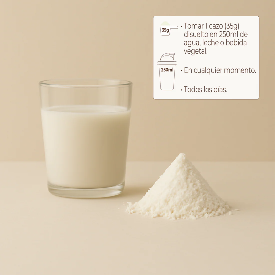 4_1100x KOBHO PROTEINA VEGANA AISLADA VAINILLA 525g (15 dosis) - Imagen 3