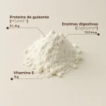 KOBHO PROTEINA VEGANA AISLADA VAINILLA 525g (15 dosis) - Imagen 2