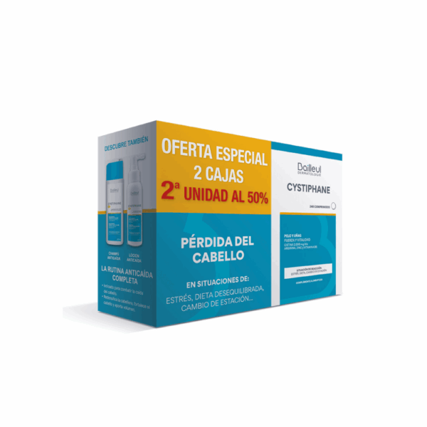 BAILLEUL CYSTIPHANE PACK DUPLO 2X120 COMPRIMIDOS - Imagen 1