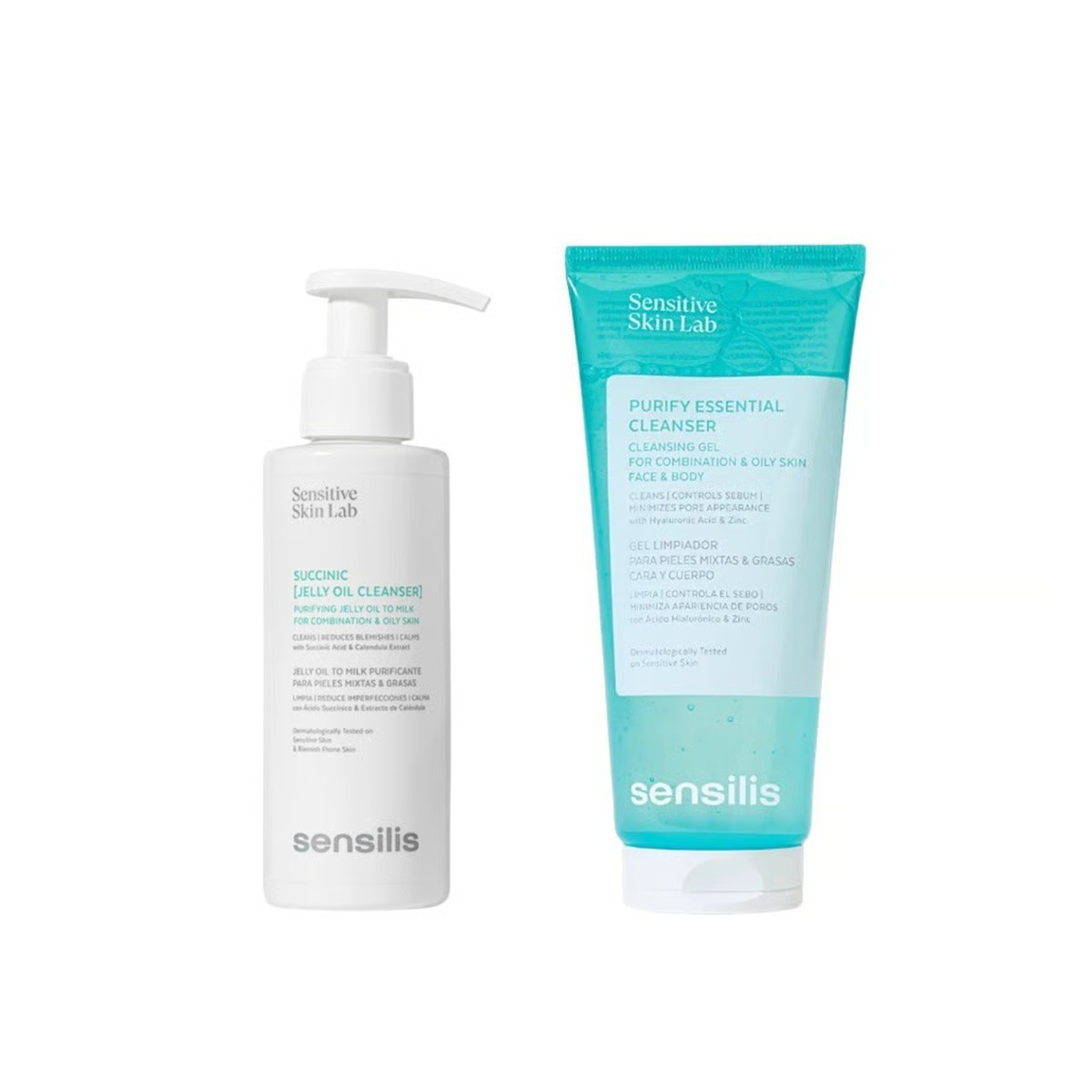 sensilis-double-cleansing-for-combination-oily-skin SENSILIS PACK DOBLE LIMPIEZA PIELES GRASAS CON IMPERFECCIONES - Imagen 1
