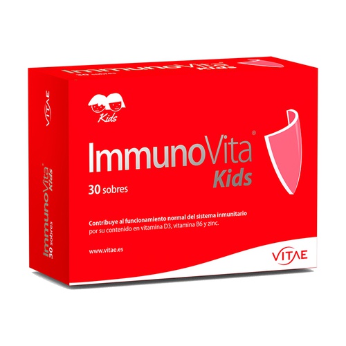 NUEVO2 VITAE IMMUNOVITA KIDS 30 SOBRES - Imagen 1